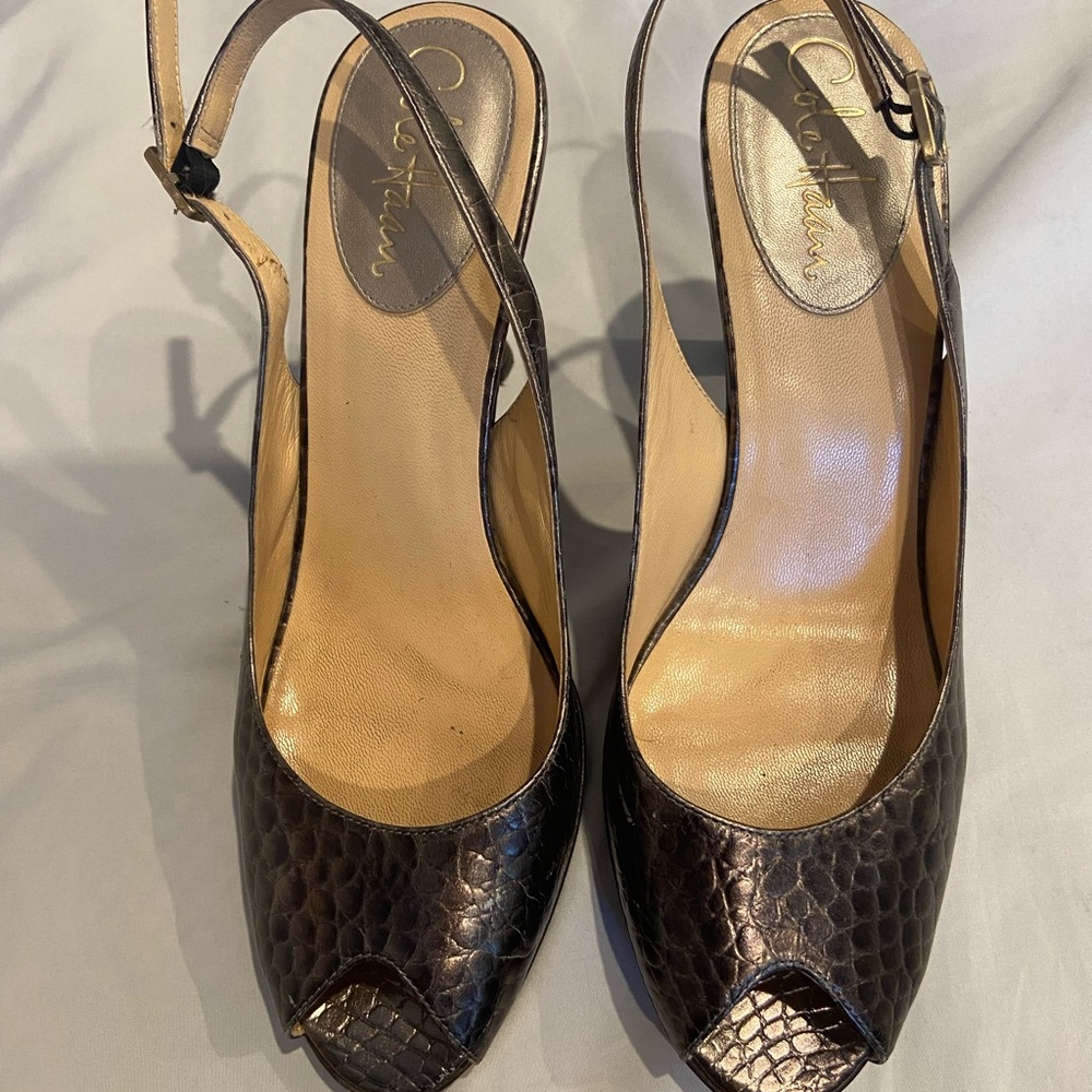 Cole Haan Brown Classic Heels